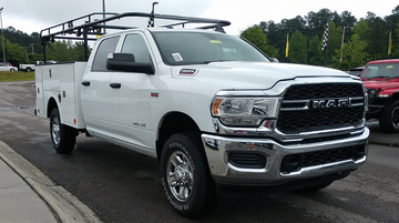 white pick up truck