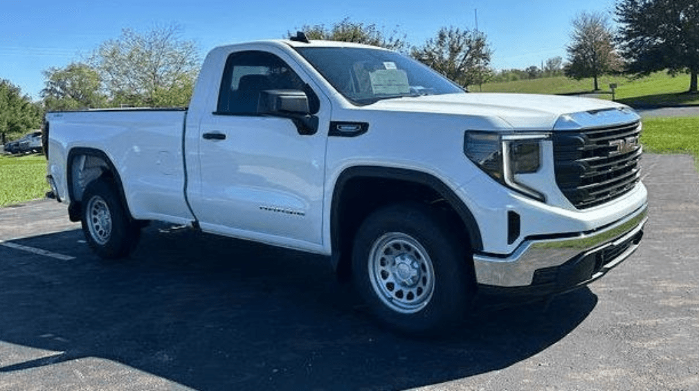 2024 GMC Sierra | 1500 | Regular Cab | Long Bed | 4WD - New Work Trucks