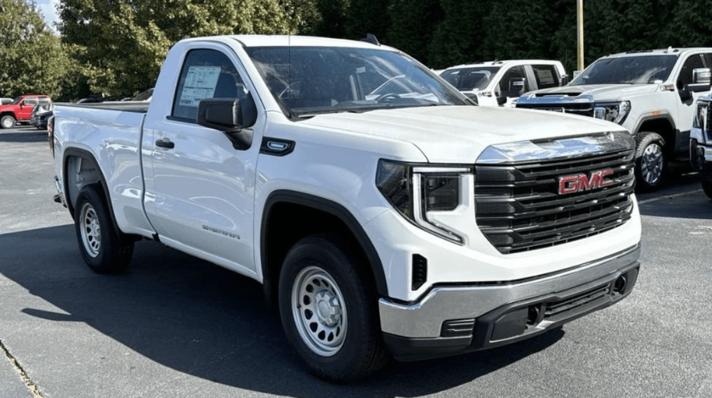2024 GMC Sierra | 1500 | Regular Cab | Short Bed | 4WD - New Work Trucks