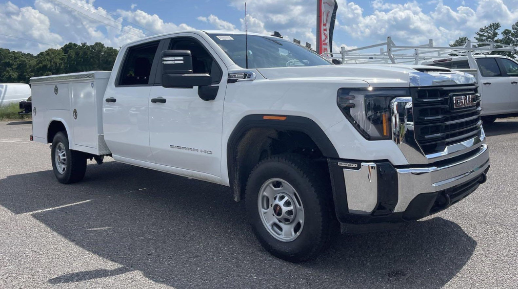 white work truck