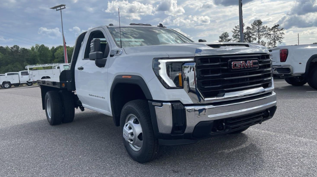 white work truck