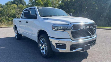 white pick up truck